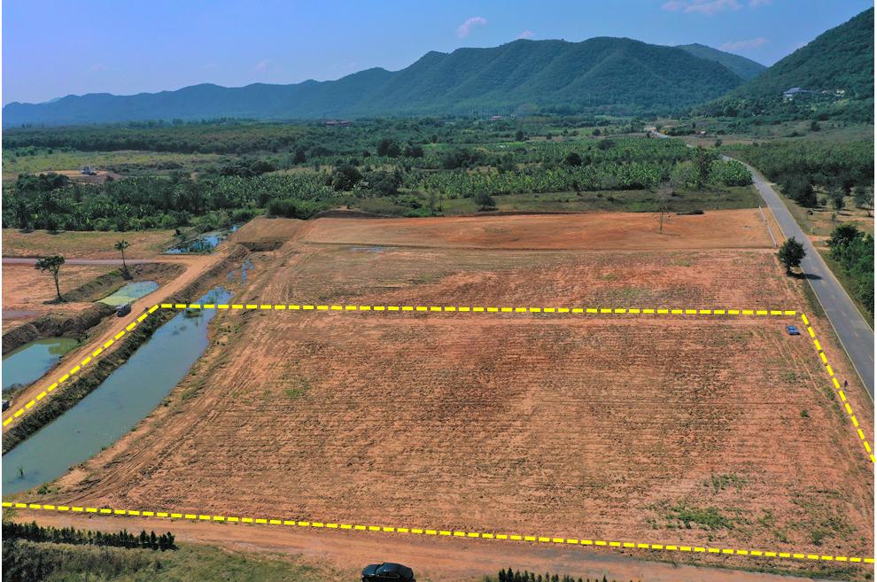 ขายถูกที่ดิน วิวเขาสวย 6 ไร่ อากาศดีมาก มีสระน้ำ ไฟฟ้า ประปา ติดถนนเข้าโครงการชั่งหัวมัน ท่ายาง เพชรบุรี