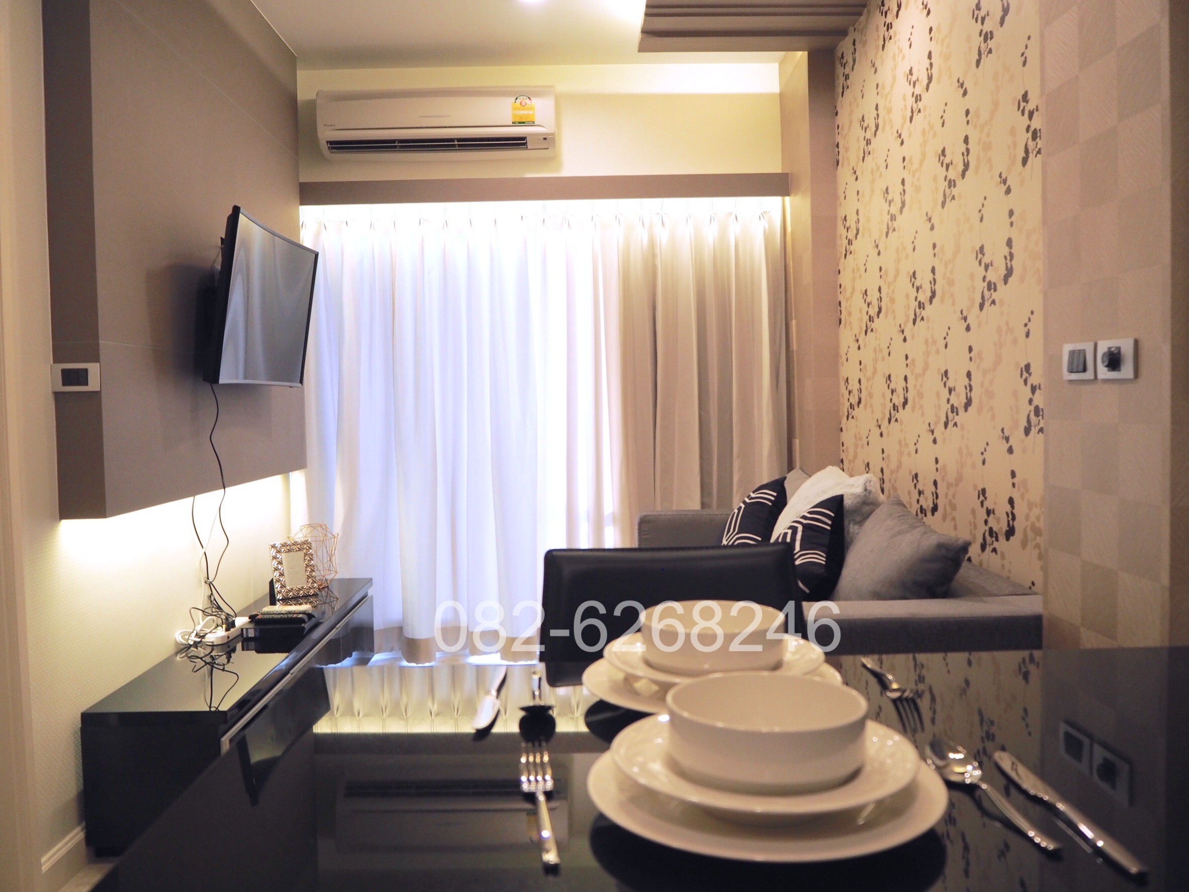 ให้ เช่า The Crest สุขุมวิท 34 1ห้องนอน 35 ตรม. 23K 082-6268246