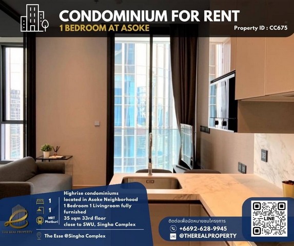For rent : THE ESSE at SINGHA COMPLEX