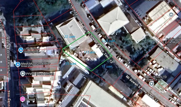 ขายที่ดิน ขนาด 113 ตรว. ในซอยมีสุวรรณ3 แยก12 สามารถเดินถึงสถานีรถไฟฟ้าอ่อนนุช และพระโขนง โทร 0809076222