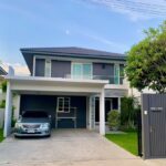 ขายบ้านเดี่ยว 2 ชั้น มัณฑนา มอเตอร์เวย์-กรุงเทพกรีฑาตัดใหม่ ราคาพิเศษ ใกล้ Airport Rail Link โทร 0636289464