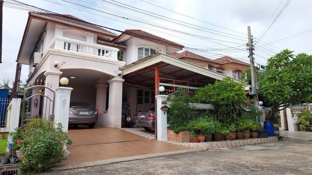 ขายบ้าน หมู่บ้านรุ่งนภาเพลส โครงสร้างหลักดีมาก มีนบุรี กรุงเทพมห