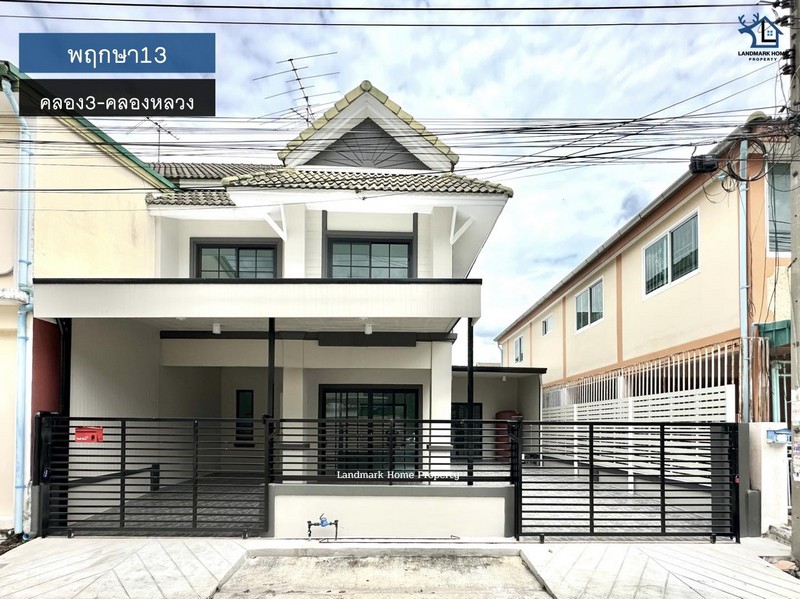 IN-031 ขายบ้านแฝด 2 ชั้น พฤกษา13 คลอง3 คลองหลวง
