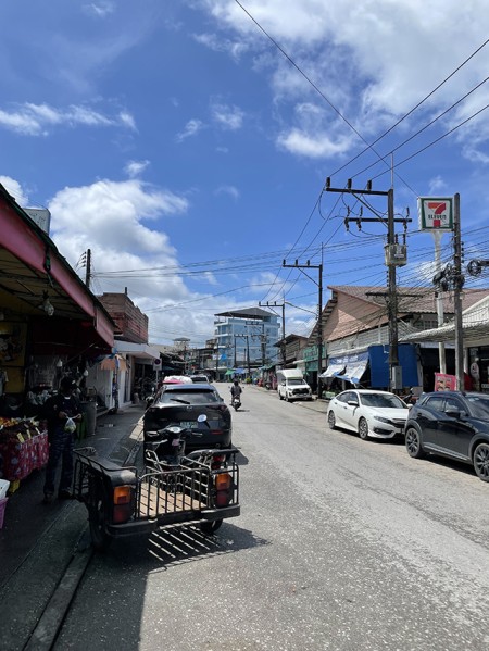 ขายหรือให้เช่า ที่ดินกลางเมืองระนอง ทำเลทอง ติดถนนใหญ่ ใกล้ตลาดใหม่ภักดี