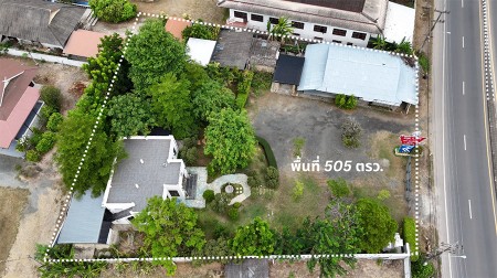 ขายที่ดินเชียงใหม่ แม่ริม ติดถนนหลัก 505 ตร.ว. พร้อมร้าน วิวภูเขา