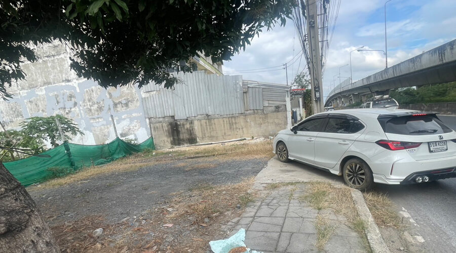 ขาย ที่ดิน เหมาะทำหอพัก ติดถนนใหญ่ ทำอพารทเม้นท์คลังสินค้ ที่ดินสาย5เจ้าของขายเอง ราคาถูก